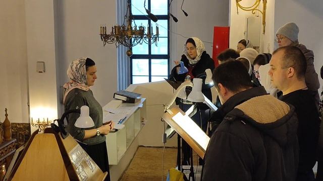 Сугубая ектения муз.Алексеева смотреть онлайн