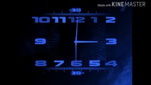Часы Первого канала в эффектах-7