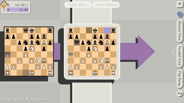 5D Chess Pro League Season 1 - Game 1 vs RoMad [Turn Zero] смотреть онлайн