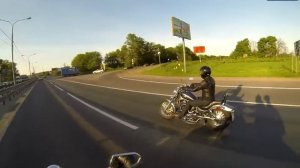 Тест GoPro Hero 3 на мотоцикле 3