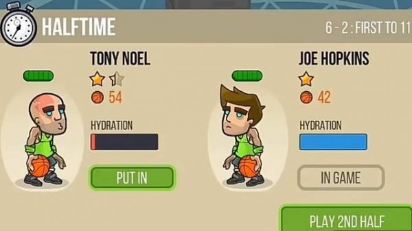 Game Walkthrough - Basketball battle (to11)