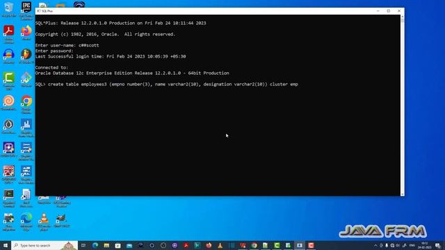 ORA-00945: specified clustered column does not exist - Oracle Database 12c Error Messages смотреть онлайн