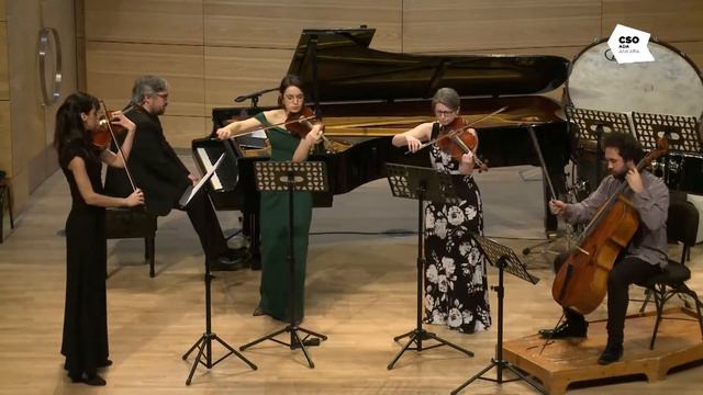 Ceren Türkmenoğlu, Geçiş (Passage) for String Quartet and Piano смотреть онлайн