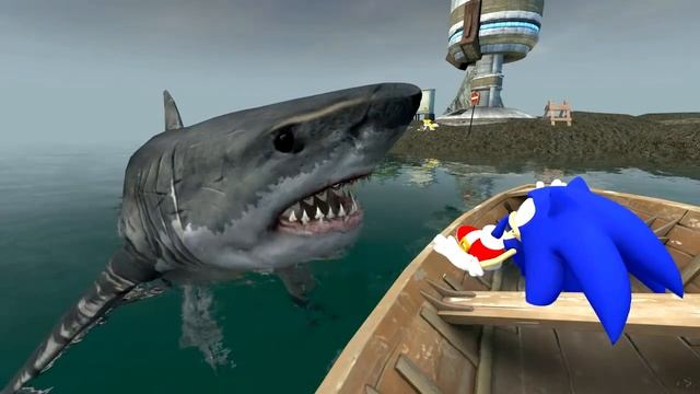 Sonic in JAWS 2 sneak peek! (April fools 2012) смотреть онлайн