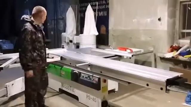 Форматно-раскроечный станок WoodTec PS 45 смотреть онлайн