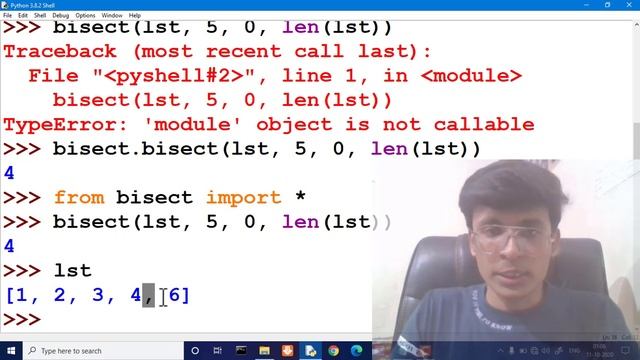 Bisect Module In Python | Python Tutorial For Beginners | Python смотреть онлайн