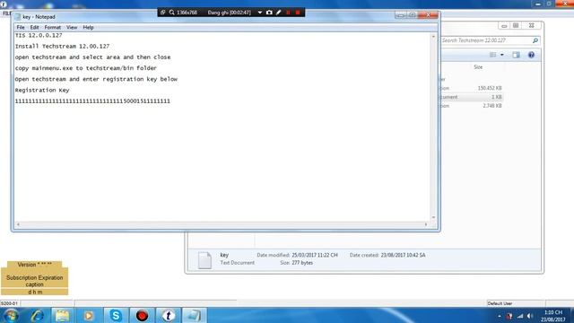 Install Techstream 12 00 127 Win 7 64 Bit
