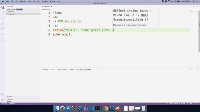 07. Constants | Learn PHP Malayalam | PHP Malayalam tutorials смотреть онлайн
