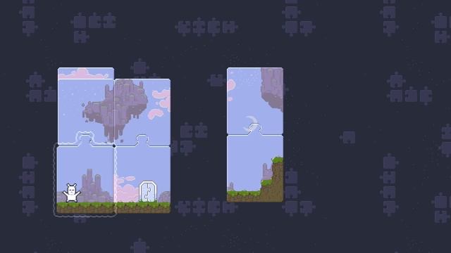 Puzezl - Rearrange The Levels In This Very Cleverly Crafted Pixel Art Jigsaw Puzzle Platformer смотреть онлайн