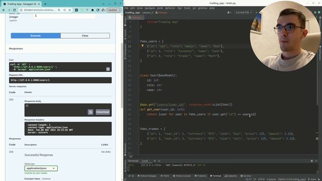 FastAPI - Валидация данных с Pydantic #3 смотреть онлайн