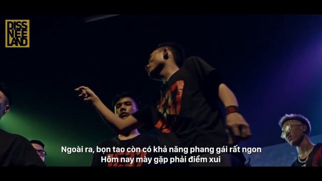 Phúc Du, Dvd vs RisM, Trí Dũng | DISSNEELAND 6 main event | Trận đấu rap 2v2 đầu tiên của Việt Nam смотреть онлайн