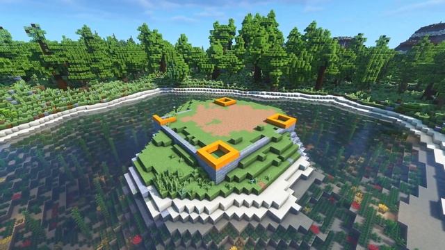 Minecraft WorldPainter Timelapse: Floating Islands, Canyons, Jungle Temple  [survival Map Download]