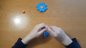 ЦВЕТОК ИЗ ВОЗДУШНОГО ПЛАСТИЛИНА