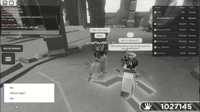 ALL RECALL GLOVES QUESTIONS + ANSWERS IN SLAP BATTLES! - Roblox Slap Battles - смотреть онлайн