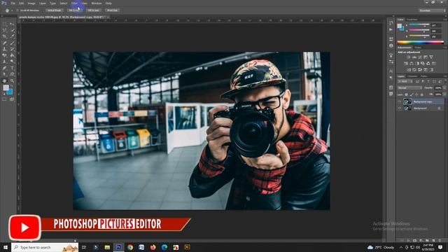 How to make Realistic Camera flash easily in photoshop cs6 2023 смотреть онлайн