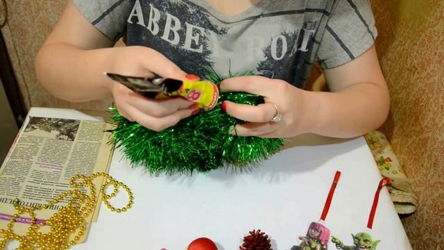 Рождественский венок с героями Clash of Clans! Отличный подарок на НГ смотреть онлайн