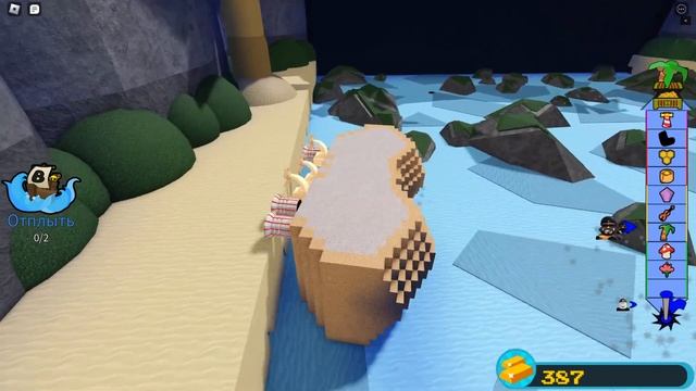 Построил ОГРОМНУЮ ПОПУ в ПОСТРОЙ КОРАБЛЬ / роблокс приколы / смешные постройки | Команда Бамбинос смотреть онлайн