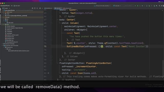 Store key-value data on disk | Shared Preference | Flutter смотреть онлайн