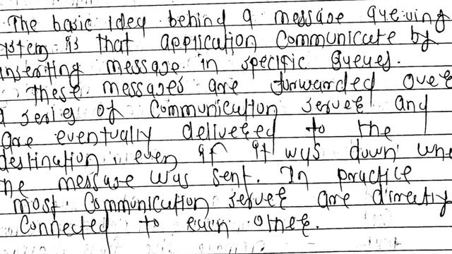 message oriented persistent communication message queuing model distributed system computing lectur смотреть онлайн