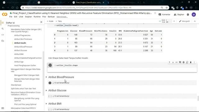 KNN with RFE Feature Selection Python (Bahasa Indonesia) смотреть онлайн