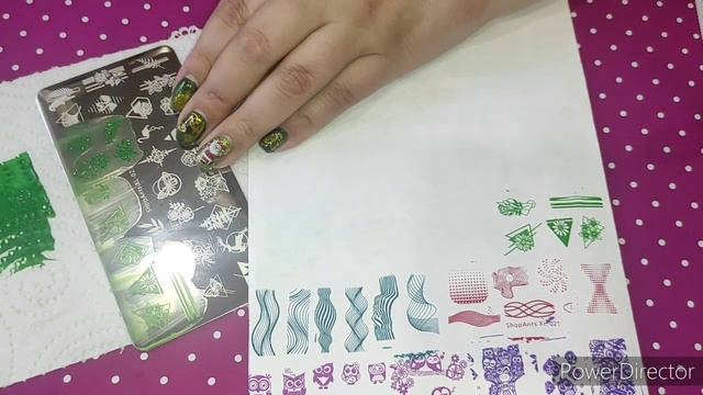 👀Обзор пластин для стемпинга с сайта AliExpress смотреть онлайн