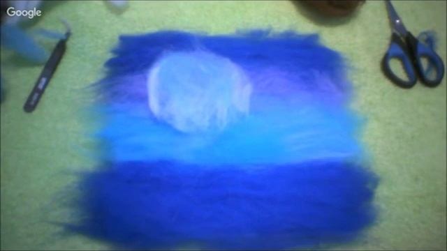 ЖИВОПИСЬ ШЕРСТЬЮ. Шерстяная акварель. Мастер-класс «Сакура». Ольга Чепишко смотреть онлайн