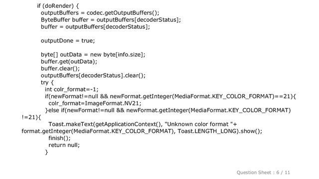 Android : Encoding and muxing video using MediaCodec and MediaMuxer смотреть онлайн