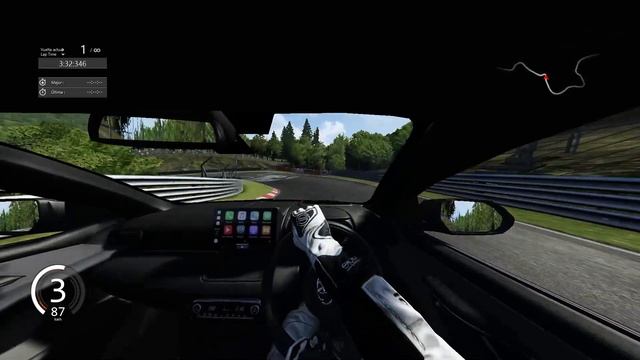 -/ Assetto Corsa / Toyota Yaris GRFour / Logitech G27 / Prueba Contrarreloj/ Nordschleife Tourist / смотреть онлайн