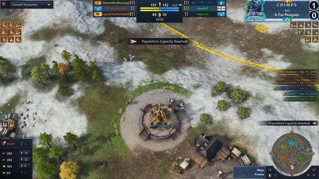 ❄️ Winter Team Championship: CHIMPS vs A Fat Penguin | AOE4 смотреть онлайн
