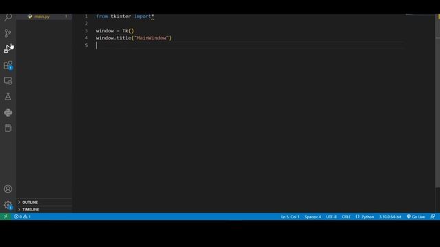Create Simple GUI in Python Tutorial : Tkinter Part 01 смотреть онлайн
