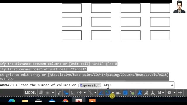 AutoCAD CLASS 54 - Array command - Rotate command - Stretch command of AutoCAD -English Subtitle смотреть онлайн