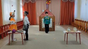 Инсценировка русской народной сказке «Лиса и Журавль»
