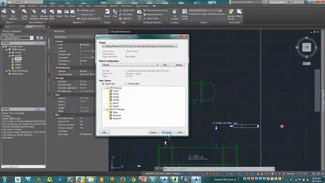 AutoCAD P&ID Generating Reports Using Report Creator смотреть онлайн