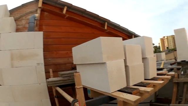 Практика газобетон на пену. Финишная кривая? Киборг строитель