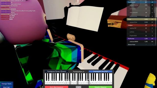 Roblox Piano: Fur Elise [advanced sheets] смотреть онлайн