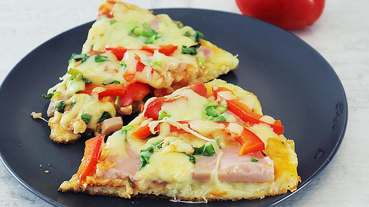 Быстрая пицца на сковороде за 10 минут!