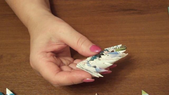 Что можно сделать из старых журналов . Оригами. смотреть онлайн