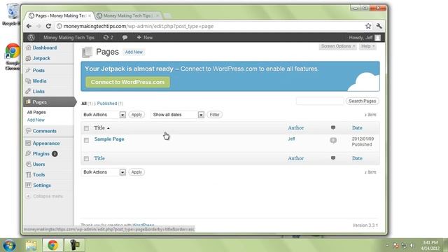 How to Set Up a Blog - Overview of WordPress Admin Area смотреть онлайн