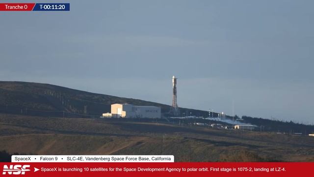 SCRUB: SpaceX Falcon 9 Aborts Tranche 0 Flight 1 at T-2 Seconds смотреть онлайн