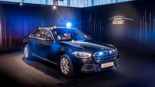 Mercedes Benz S 680 guard new bulletproof S-Class. смотреть онлайн