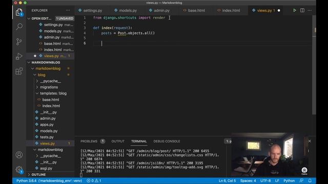 Django Markdown Tutorial - A Simple Blog Example | Django/Python Project смотреть онлайн