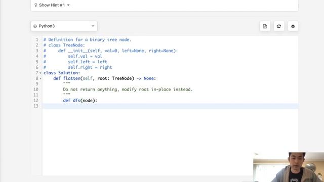 Leetcode - Flatten Binary Tree to Linked List (Python) смотреть онлайн
