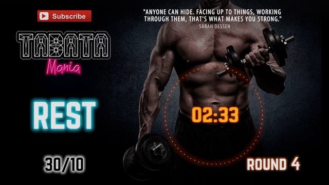 TABATA 30/10 - Electro Workout Music W/ TIMER - NCS & TABATAMANIA