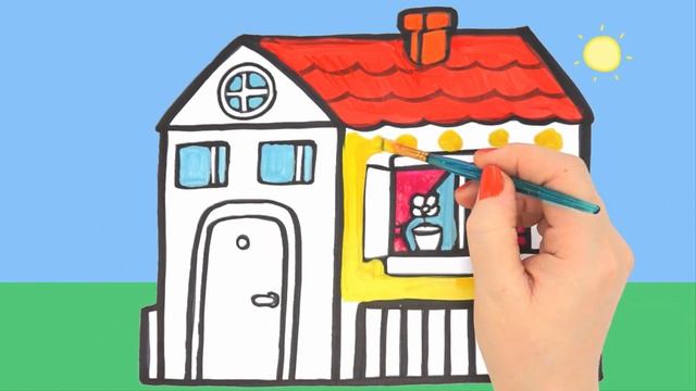 Learn Colors For Kids And Toddlers | Drawing & Coloring Magic House | Magiс Art Brush