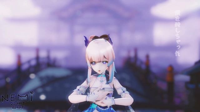 [Genshin Impact MMD] Tale of Deep-sea Lily /ウミユリ海底譚 - Sangonomiya Kokomi смотреть онлайн