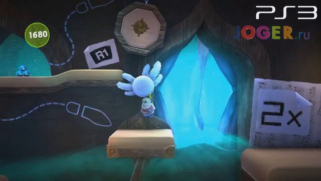 LittleBigPlanet 3 видео сравнение PS3 и PS4 версий