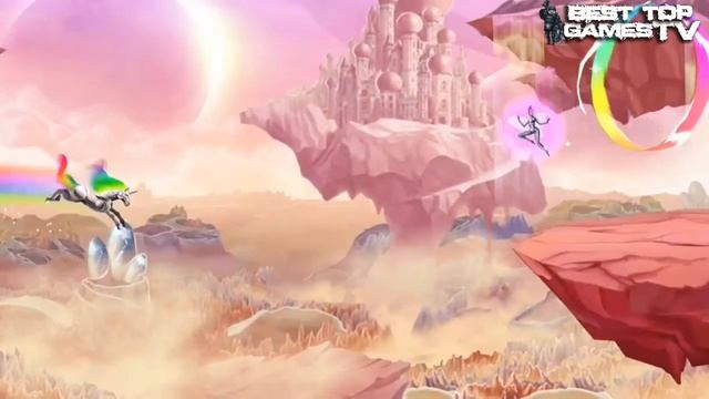 Robot Unicorn Attack 2 - Best Android / iOS Games (HD) смотреть онлайн