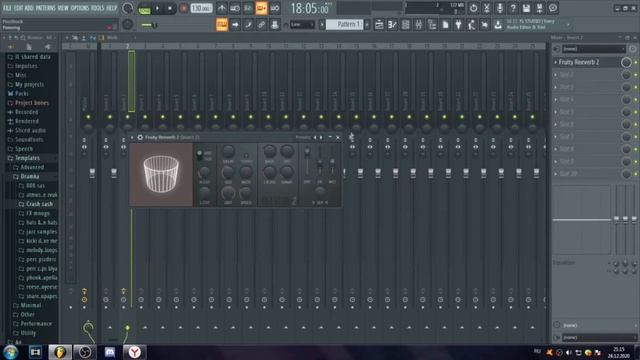 КАК СДЕЛАТЬ SLOWED AND REVERB ОБРАБОТКУ / КАК ЗАМЕДЛИТЬ ТРЕК В FL STUDIO 20 / ИЗИ ОБРАБОТКА ТРЕКА. смотреть онлайн
