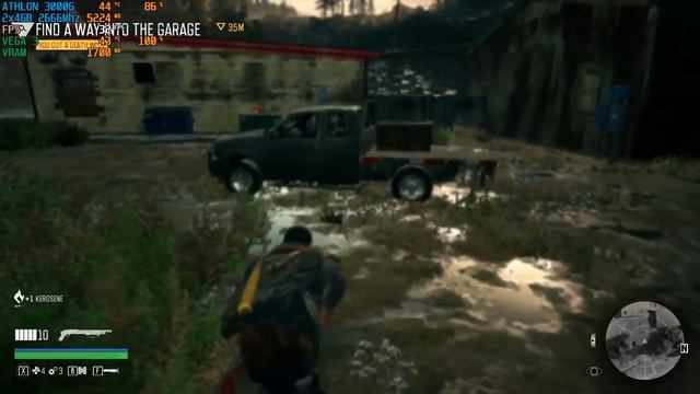 TEST DAYS GONE ON A BUDGET MACHINE (ATHLON 3000G & VEGA 3) смотреть онлайн