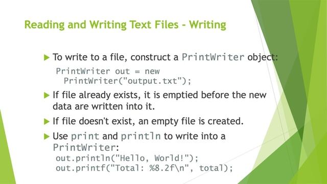 Big Java, Chapter 11: Input/Output and Exception Handling, Part I смотреть онлайн